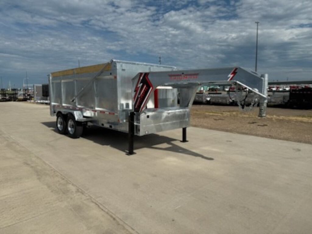 2026 Triumph Trailers GD10-TA 7'X16'-20K-GN-4 Dump Trailer-4' Sides