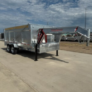 2026 Triumph Trailers GD10-TA 7'X16'-20K-GN-4 Dump Trailer-4' Sides