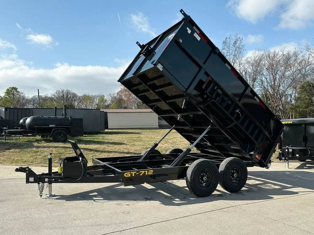 7×12 Hydraulic Dump Trailer with 3ft Sides (2) 6K Axles - Image 19