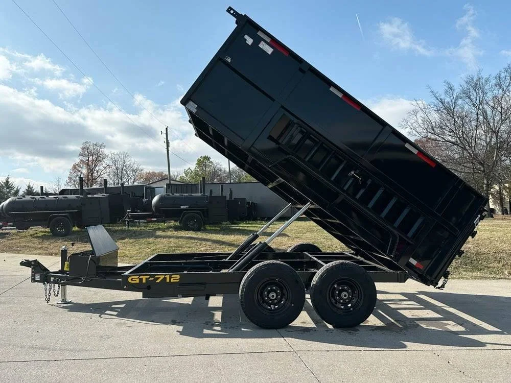 7×12 Hydraulic Dump Trailer with 3ft Sides (2) 6K Axles - Image 20