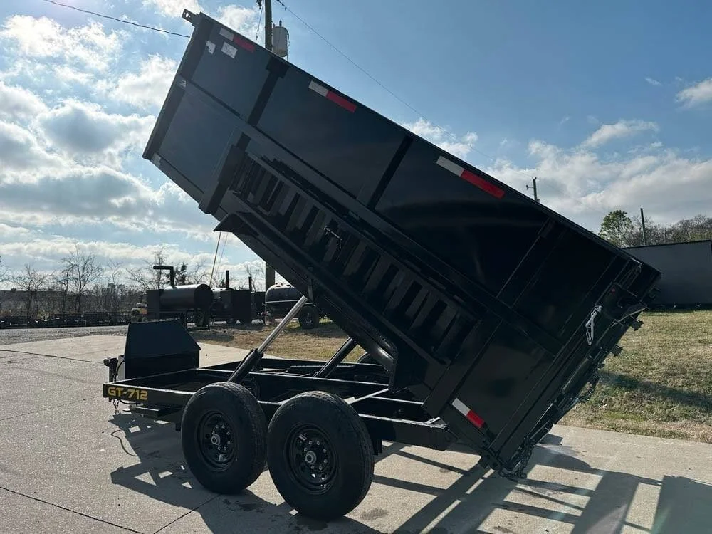 7×12 Hydraulic Dump Trailer with 3ft Sides (2) 6K Axles - Image 21