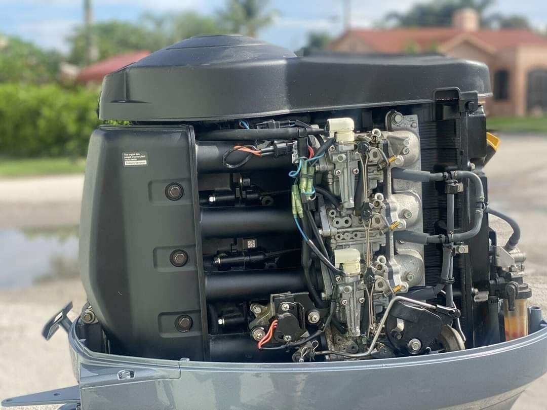 2020 Yamaha 90 HP 4-Stroke Outboard Motor | 25-Inch Shaft with Power Trim & Tilt, Controls & Prop Included - Image 3