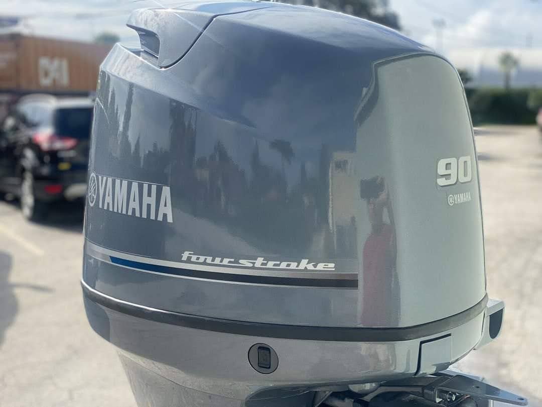 2020 Yamaha 90 HP 4-Stroke Outboard Motor | 25-Inch Shaft with Power Trim & Tilt, Controls & Prop Included - Image 5