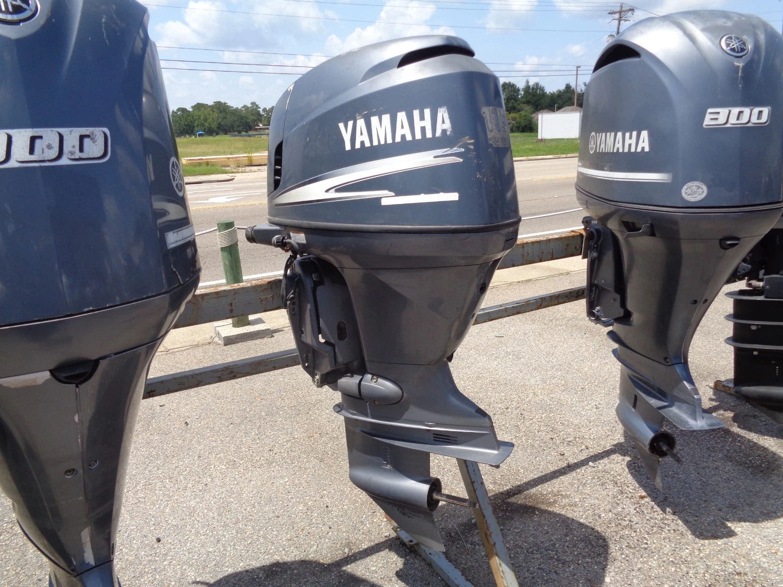 2009 Yamaha F115TLR 115HP 4-Stroke Outboard Motor 25" Shaft EFI 742 Hours - Image 3