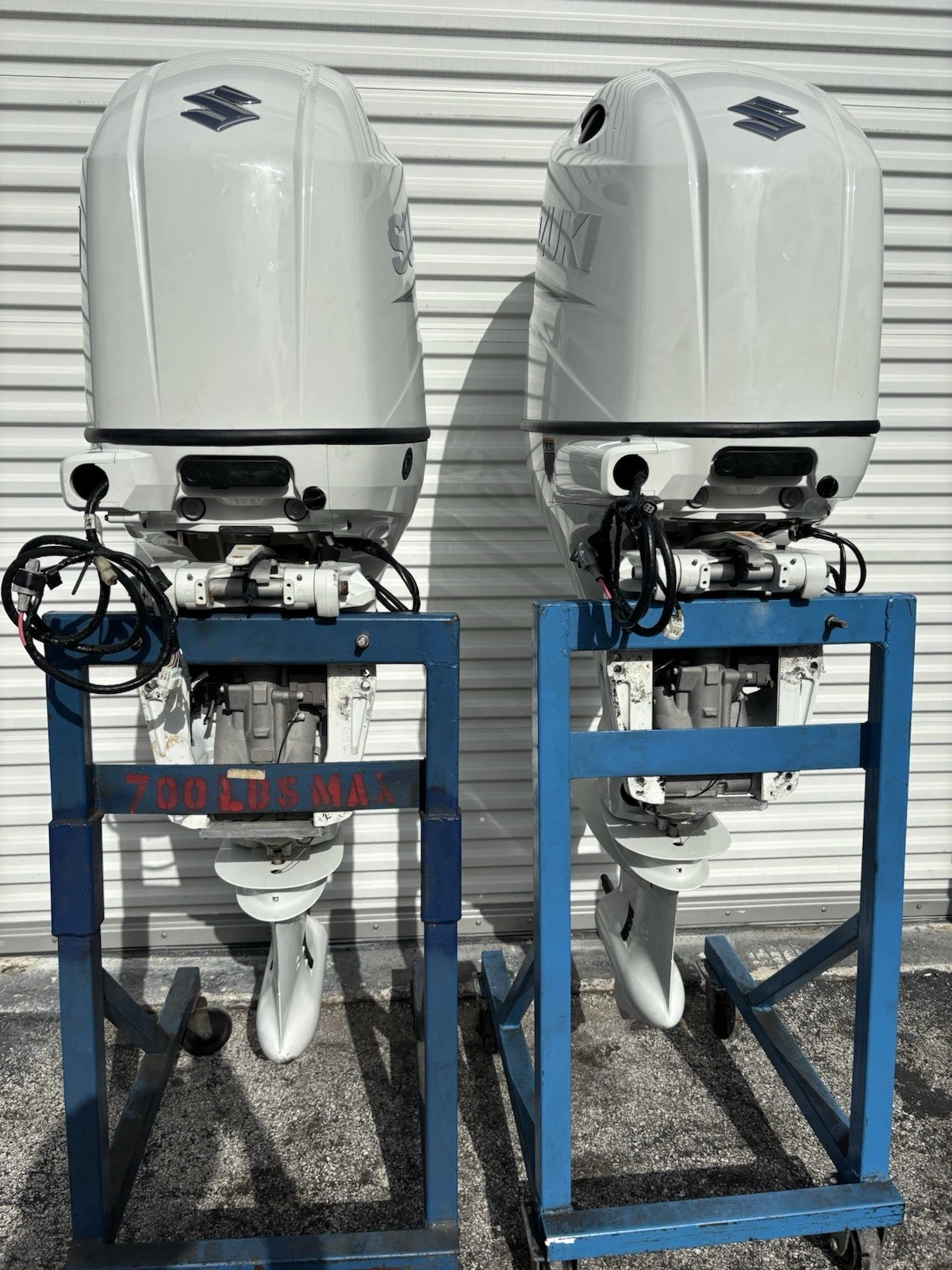 Pair 2023 Suzuki DF200AP 200HP 4-Stroke Outboard Motors 25" Shaft Warranty 719 Hours - Image 5