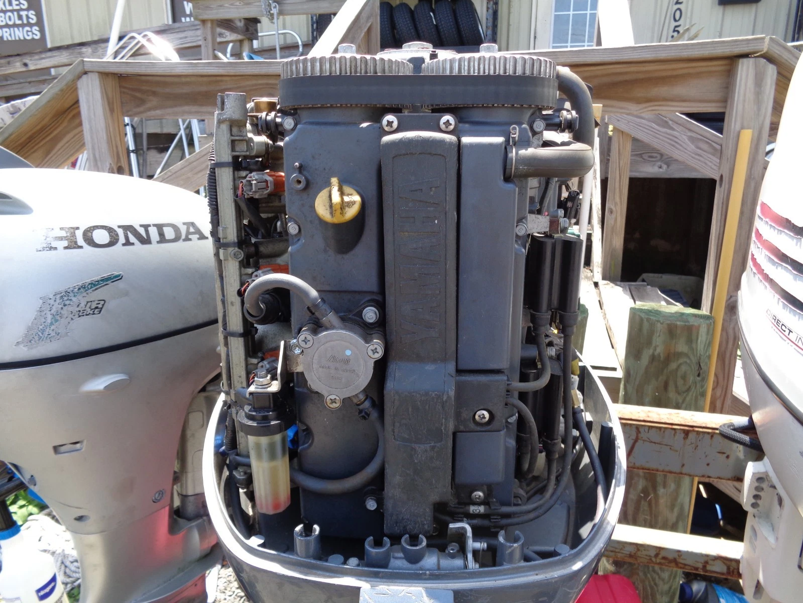 Used 2010 Yamaha F115 115 HP 4-Stroke Outboard Boat Motor Engine – 20-Inch Shaft, 729 Hours - Image 10
