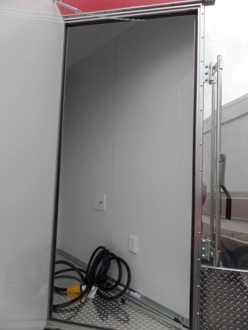 8.5' x 16' Concession Food Event Catering Trailer Red - Image 4