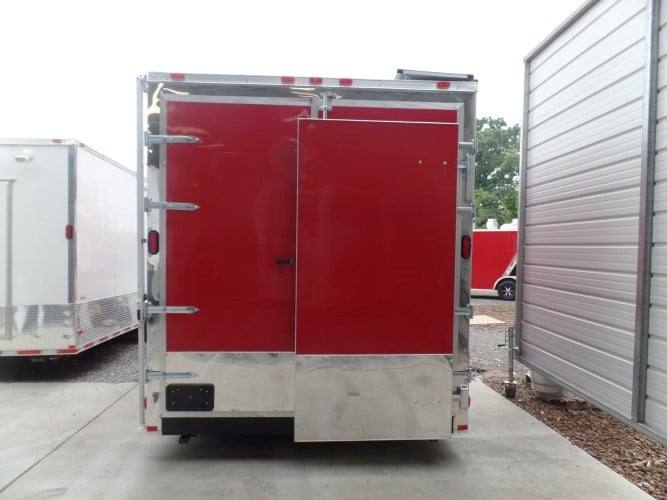 8.5' x 16' Concession Food Event Catering Trailer Red - Image 12