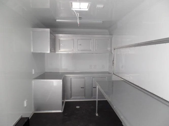 8.5' x 16' Concession Food Event Catering Trailer Red - Image 5
