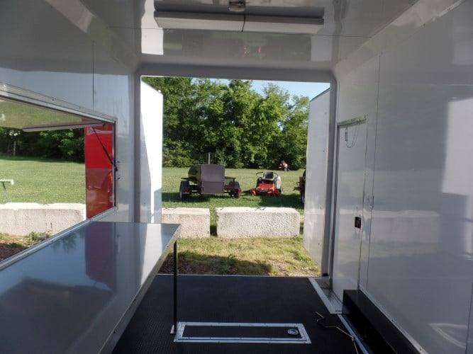 8.5' x 16' Concession Food Event Catering Trailer Red - Image 10