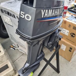 Yamaha 50 HP 2-Stroke Short Shaft 50HMHOS Outboard Motor | Electric Start with Trim & Tilt