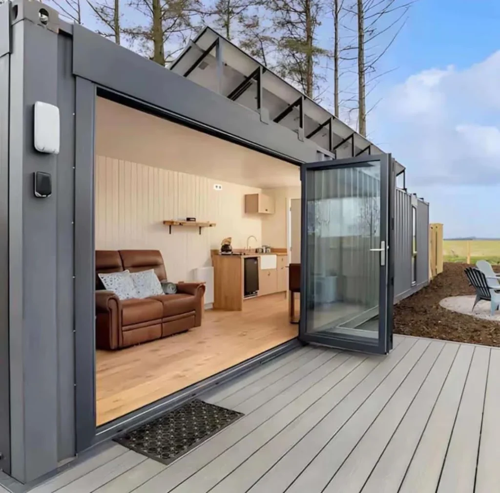 Modern Single Storey Container House | Luxury Prefab Modular Home with Custom Layout, Steel Frame & Contemporary Design