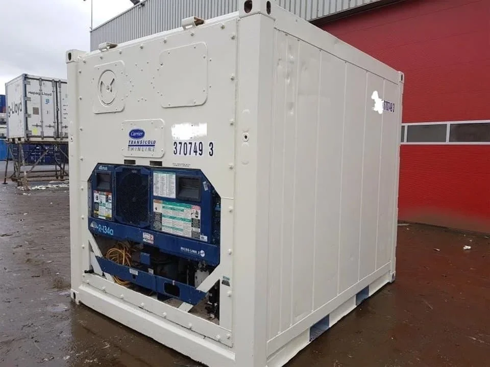 Used 10ft Reefer Shipping Container | Thermally Regulated Refrigerated Storage Unit with CSC Plate - Image 5