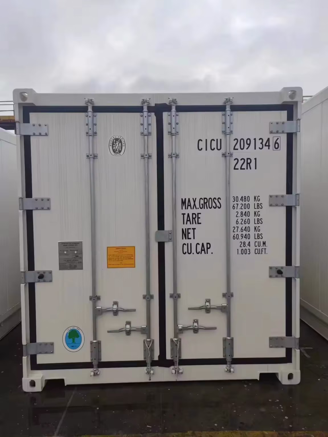 Used 20ft Refrigerated Shipping Container | Temperature Controlled Reefer Cold Storage Unit for Commercial Use - Image 5